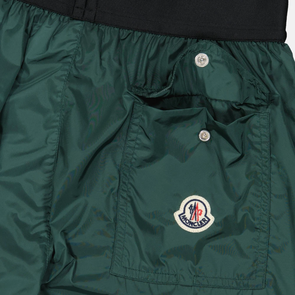 Moncler Logo Badpak Lang Model Green Heren