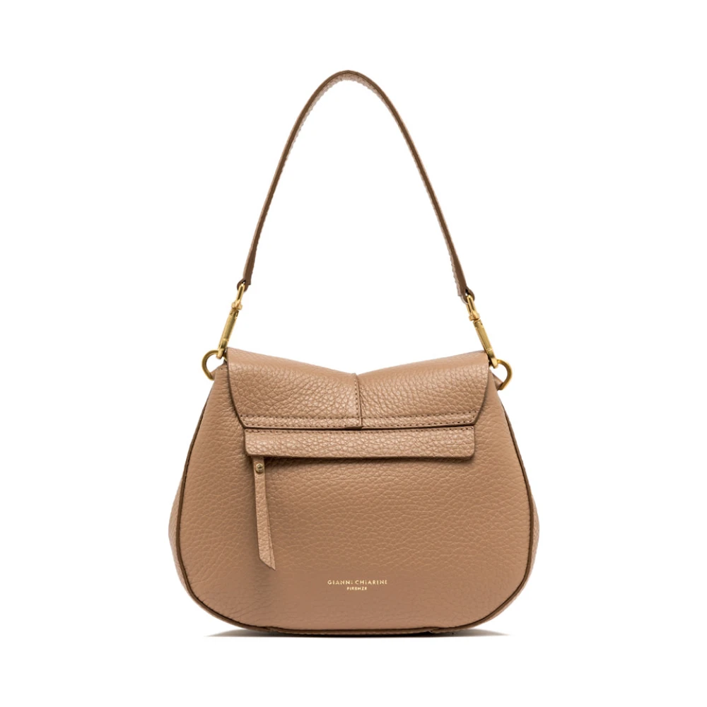 Gianni Chiarini Women's Beige Helena Round Shoulder Bag - Shoulder Bags - One Size - Bags