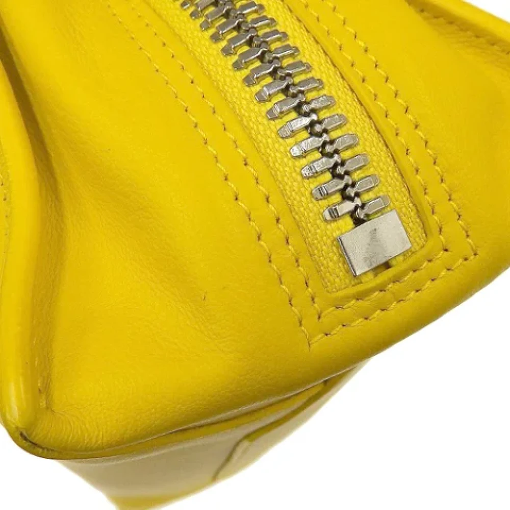 Balenciaga Vintage Pre-owned Leather handbags Yellow Dames