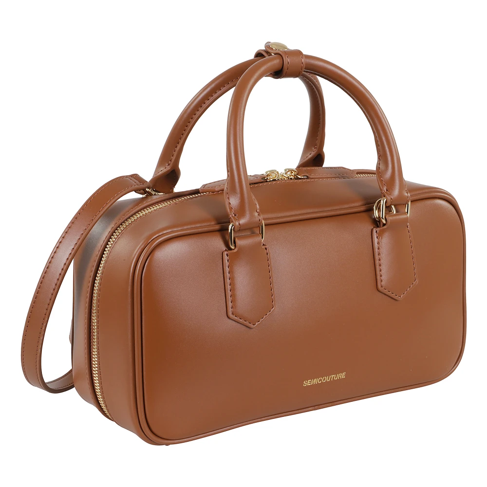 Semicouture Keira Stijlvolle Jurk Brown Dames