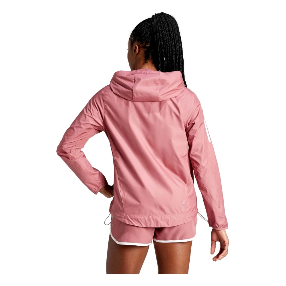 Adidas Own The Run Jacket Pink Dames