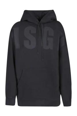Svart Sweatshirt för Män AW23