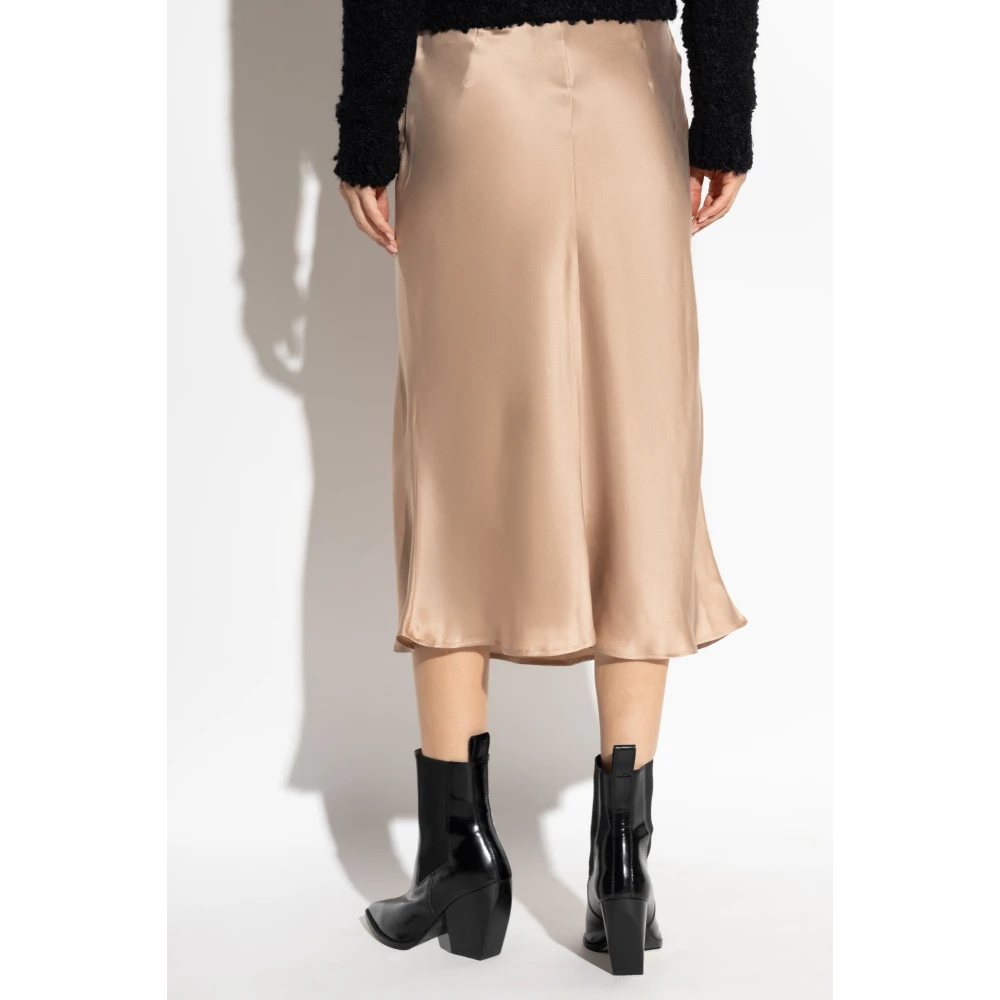Blumarine Zijden rok Beige Dames
