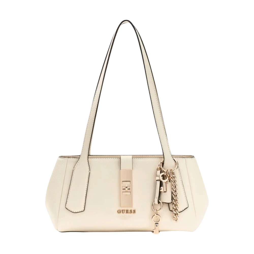 Guess Beige Brooke Hobo - Female - Shoulder Bags - One Size - Bags
