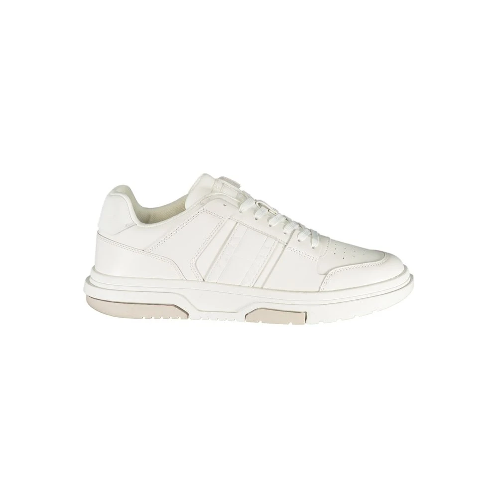 Tommy Hilfiger Men's White Luxurious Sporty Sneakers