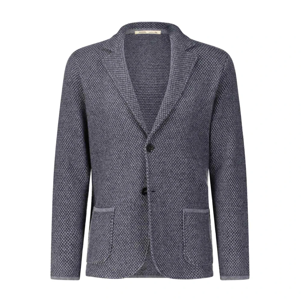 Maurizio Baldassari Kasjmier Cardigan Jas Gray Heren