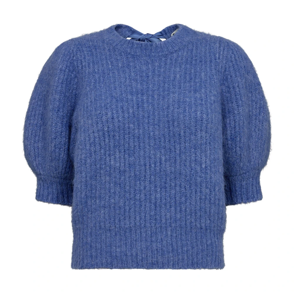 Co'Couture Strik met strik en strik Pale Blue Dames