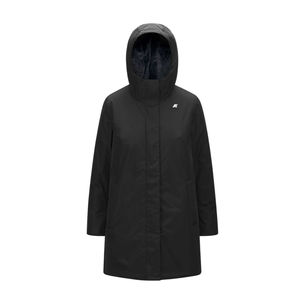 K-way Sophie Soft Touch Marmotta Black Dames