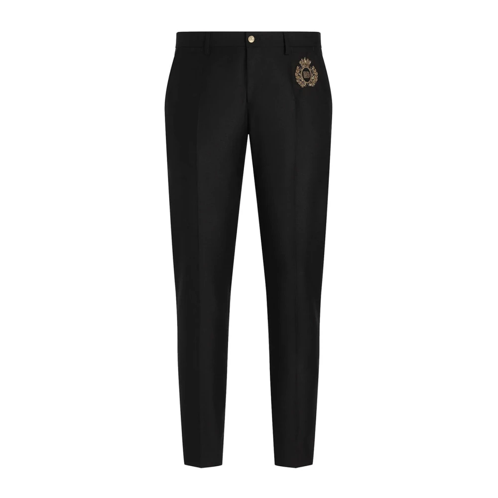 Trousers > Straight Trousers - - Dolce & Gabbana - Modalova