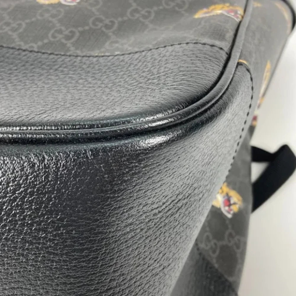 Gucci Vintage Pre-owned Canvas gucci-bags Black Heren