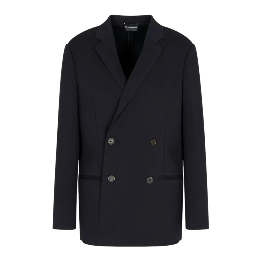 Emporio Armani Uomo Blu Giacche, L, New,