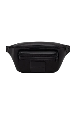 Logo-patch Panelled Belt Bag