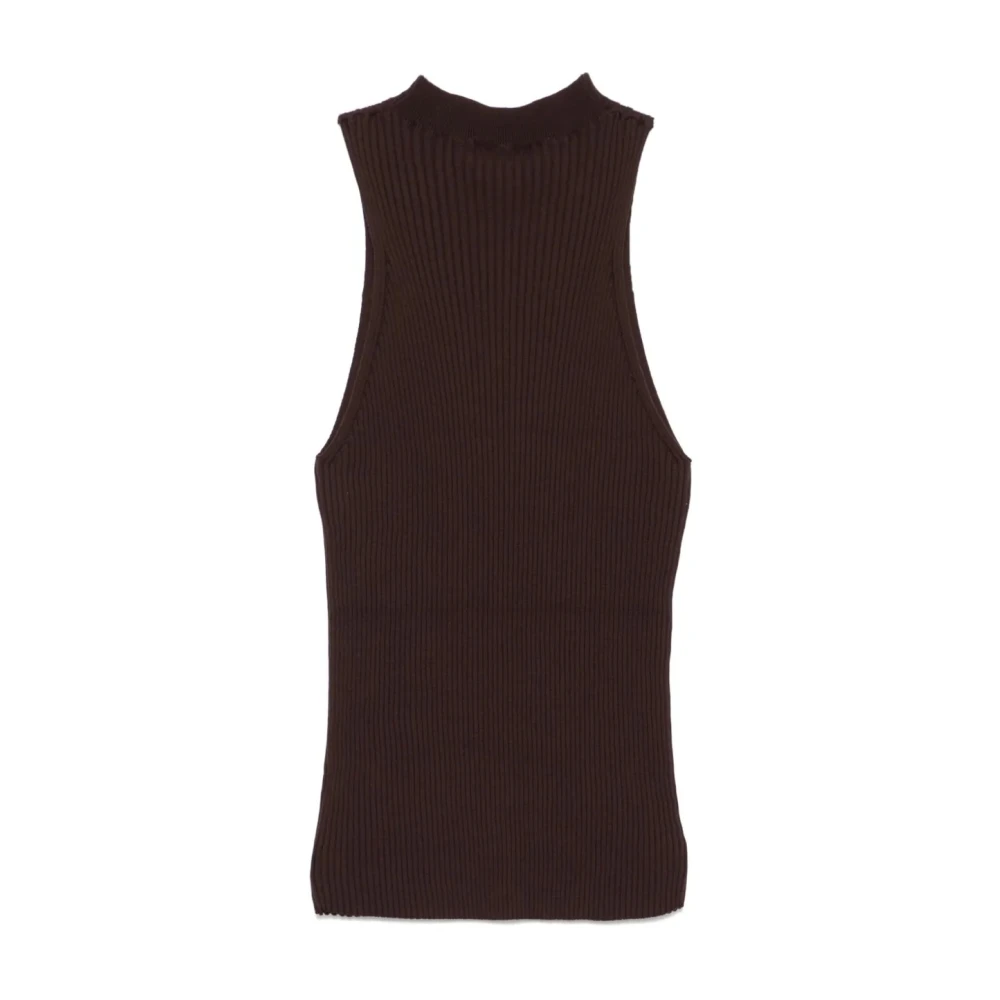 Tops > Sleeveless Tops - - Roberto Collina - Modalova