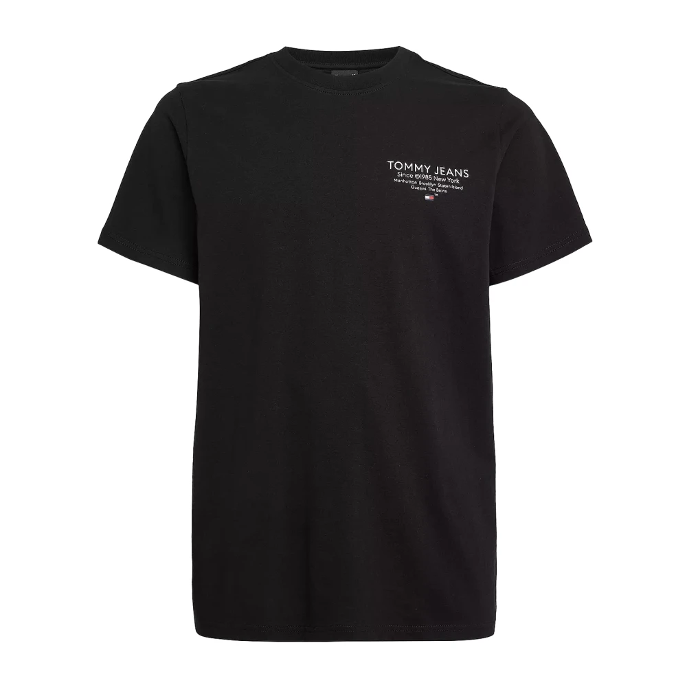 Tommy Jeans Heren Essential Grafisch T-Shirt Black Heren