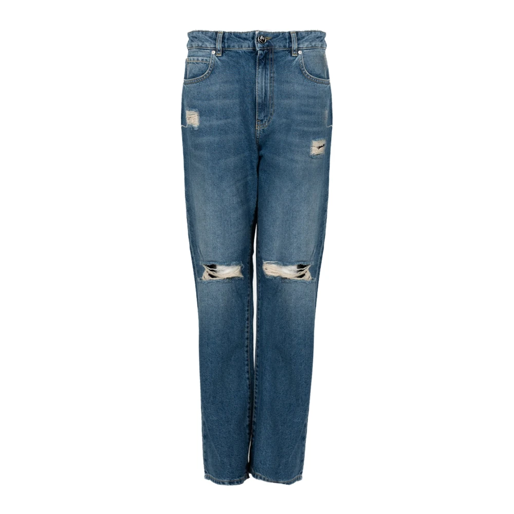 Pinko Urban Distressed Jeans Blue, Dam