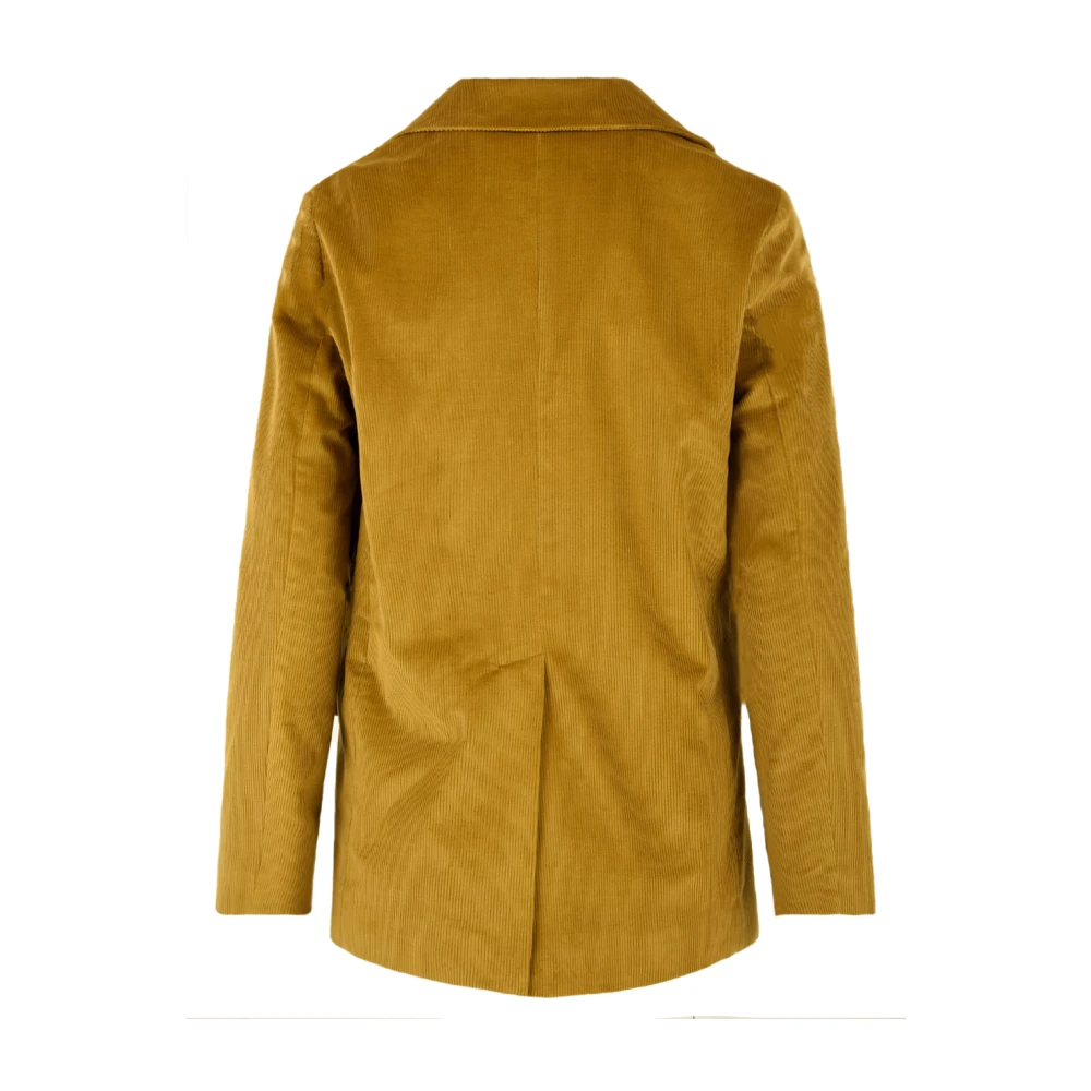 Attic and Barn Oker Jassen voor Stijlvolle Look Yellow Dames