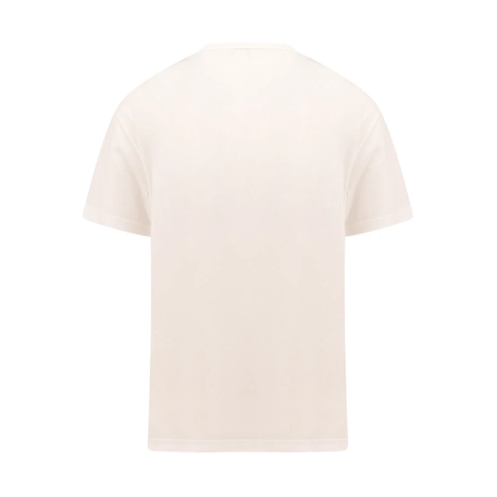 alexander mcqueen Iconische print katoenen T-shirt White Heren