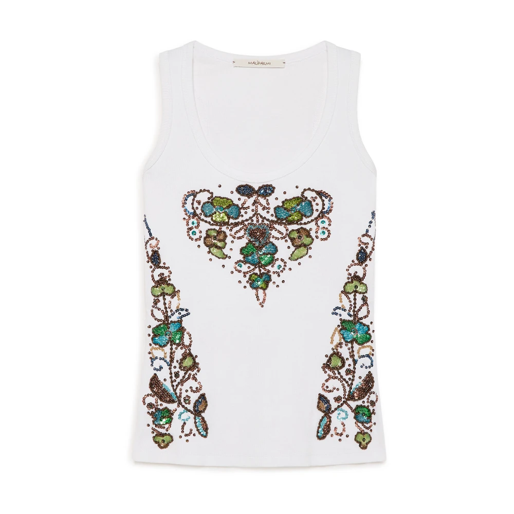 Tops > Sleeveless Tops - - Maliparmi - Modalova