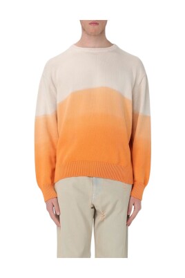 pull-homme-beige-orange-en-coton