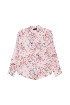 Floral Satin Shirt