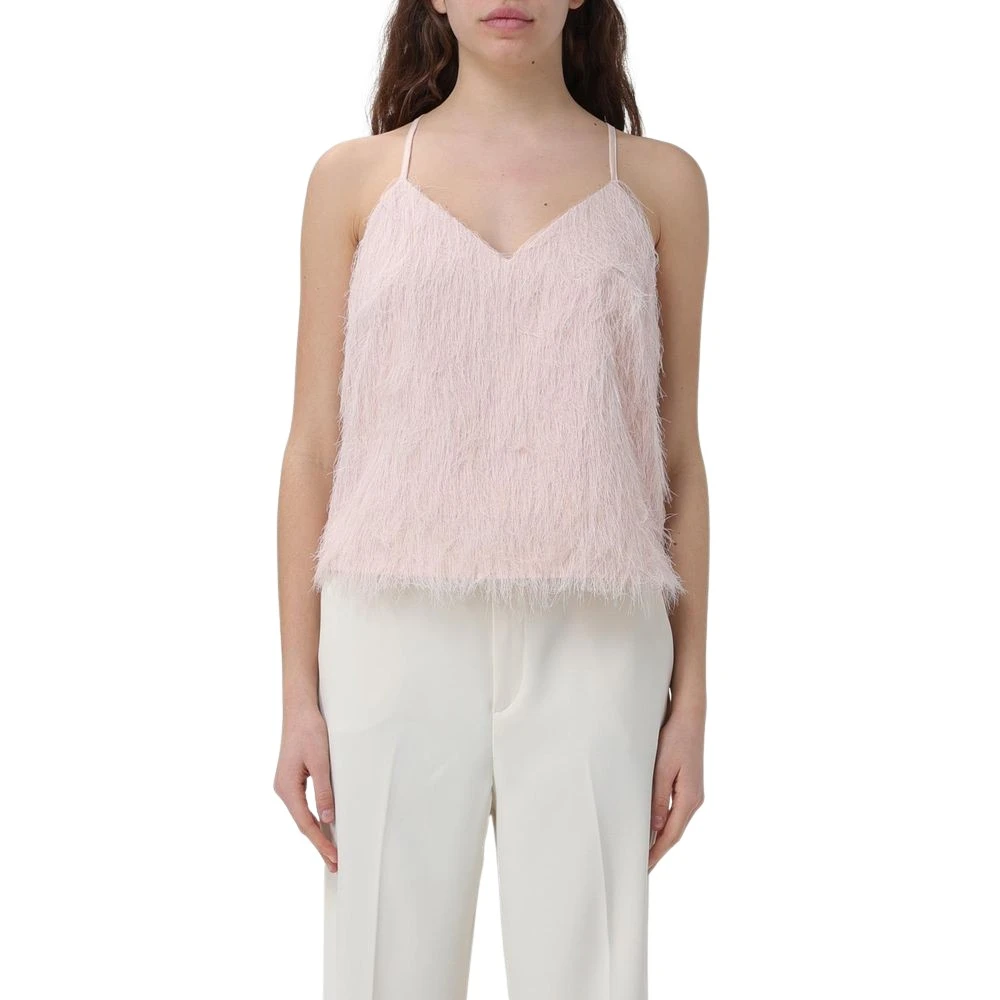 Twinset Women's Pink Multicolor Polyester Top