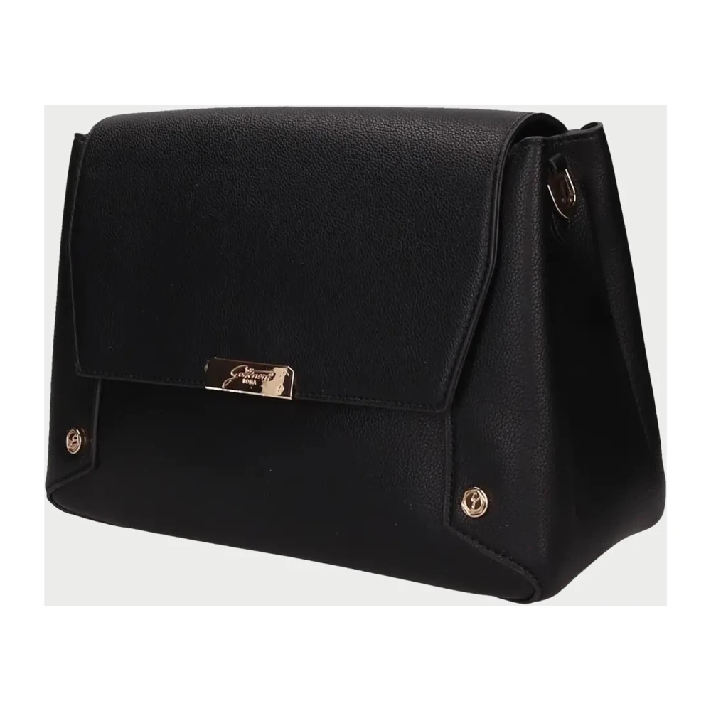 Gattinoni Zwarte schoudertas met ritssluiting Black Dames
