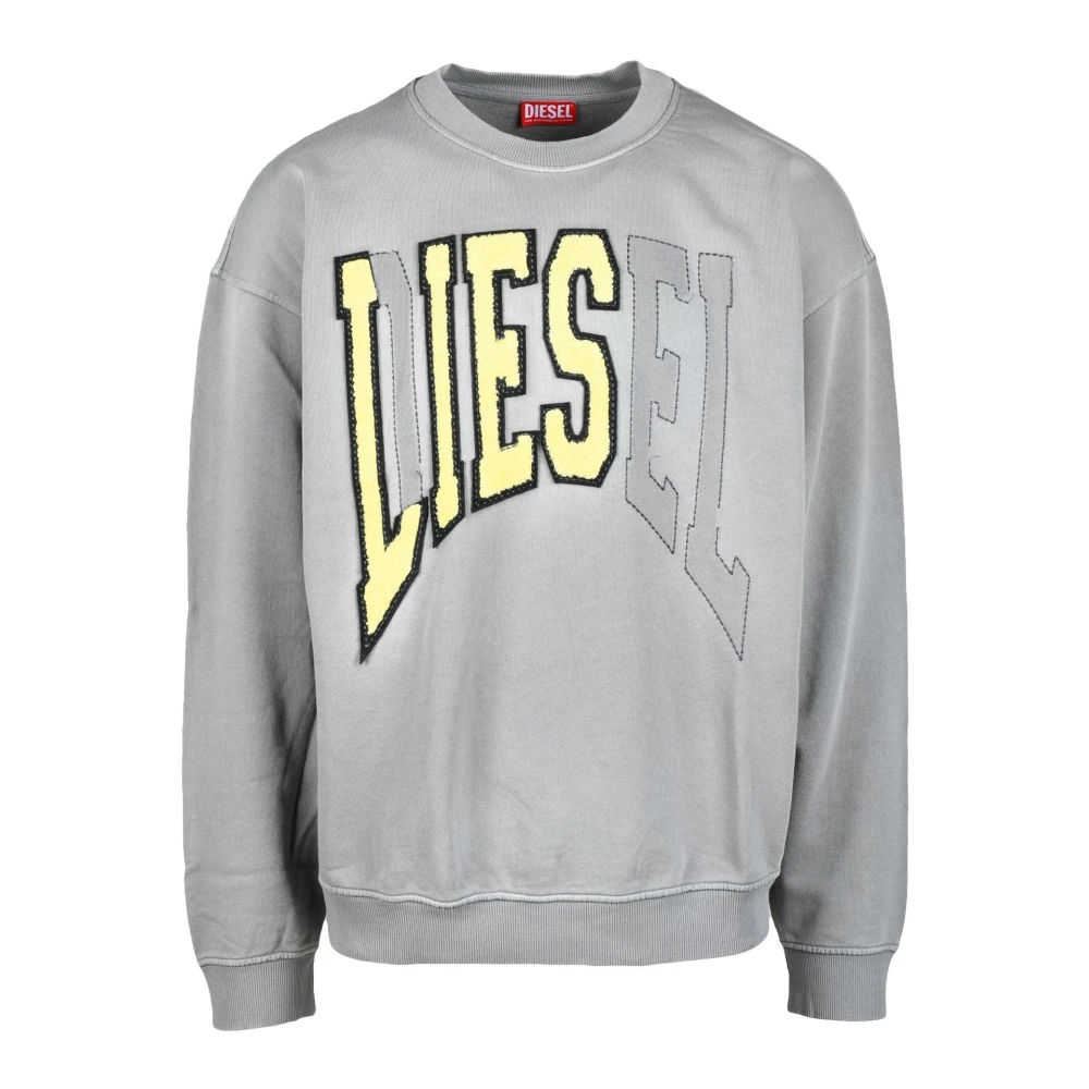 Diesel Sweatshirt Black Heren
