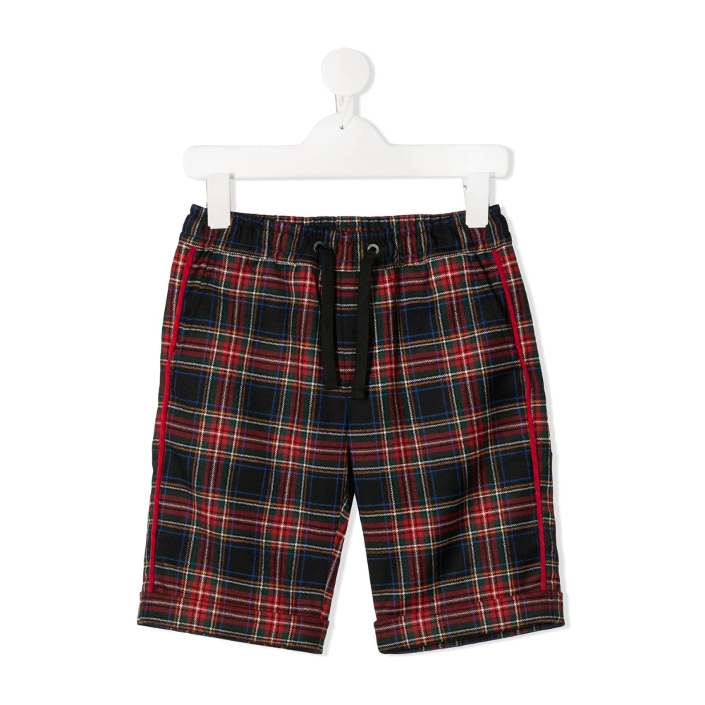 Dolce & Gabbana Högkvalitativa Bermuda-shorts för pojkar Red, Pojke