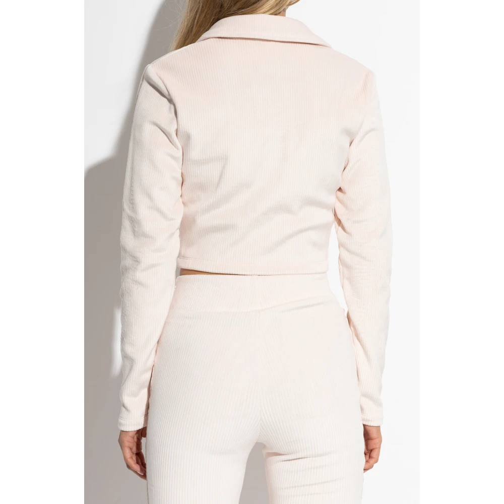 adidas Originals Geribbelde trui Beige Dames