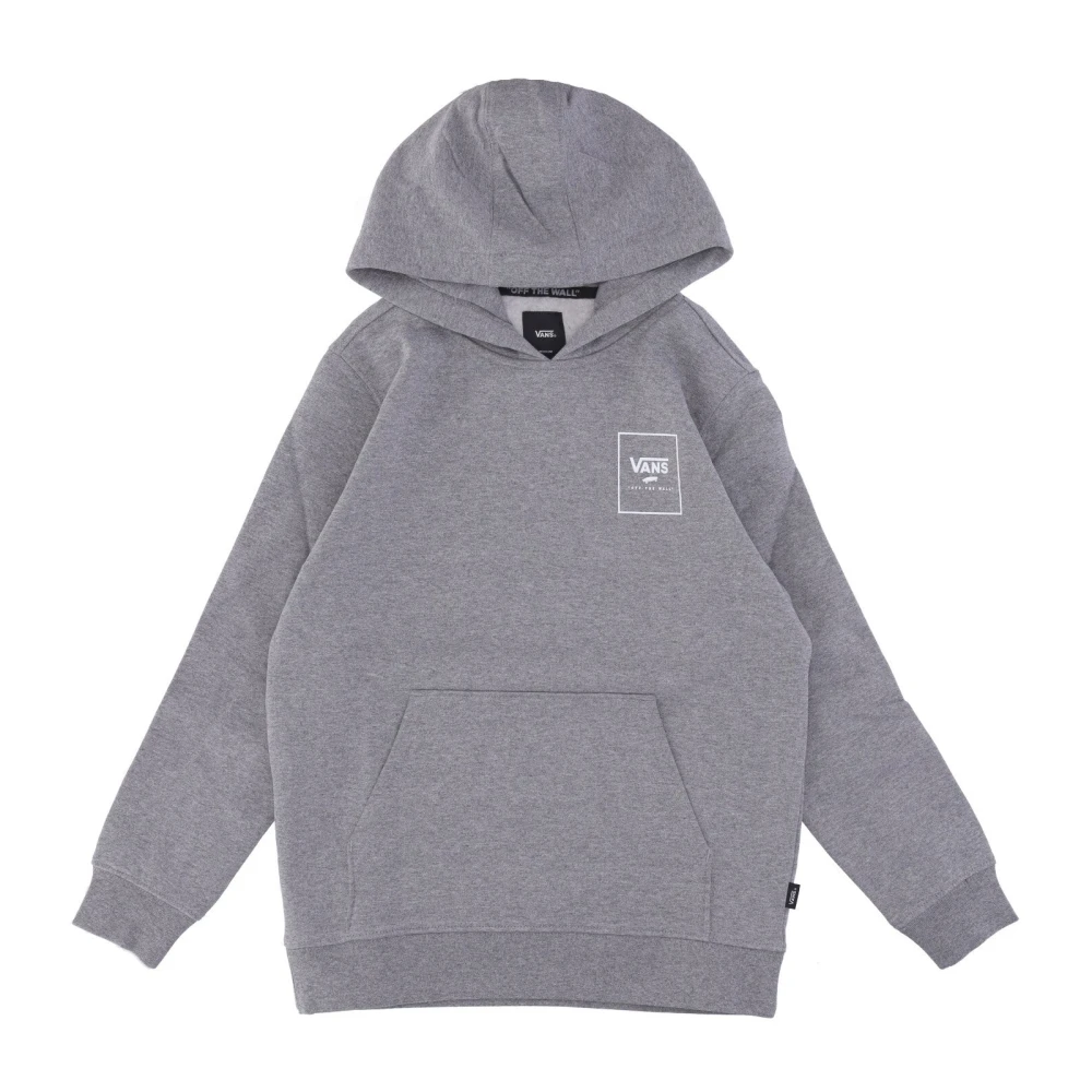 Vans Print Box Back Hoodie Zwart Gray Heren