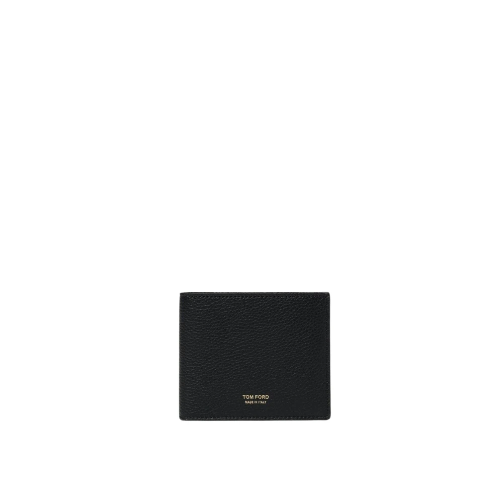 Tom Ford , Wallets & Cardholders, Male, Black, One Size, Classic Bifold Leather Wallet - Image 3