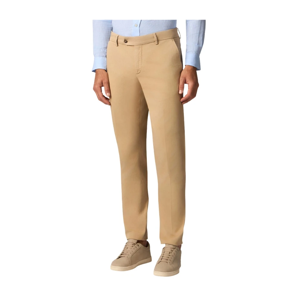 Brooks Brothers Beige Chinos, Male, W42, Regular Fit Stretch Cotton Gabardine Chino