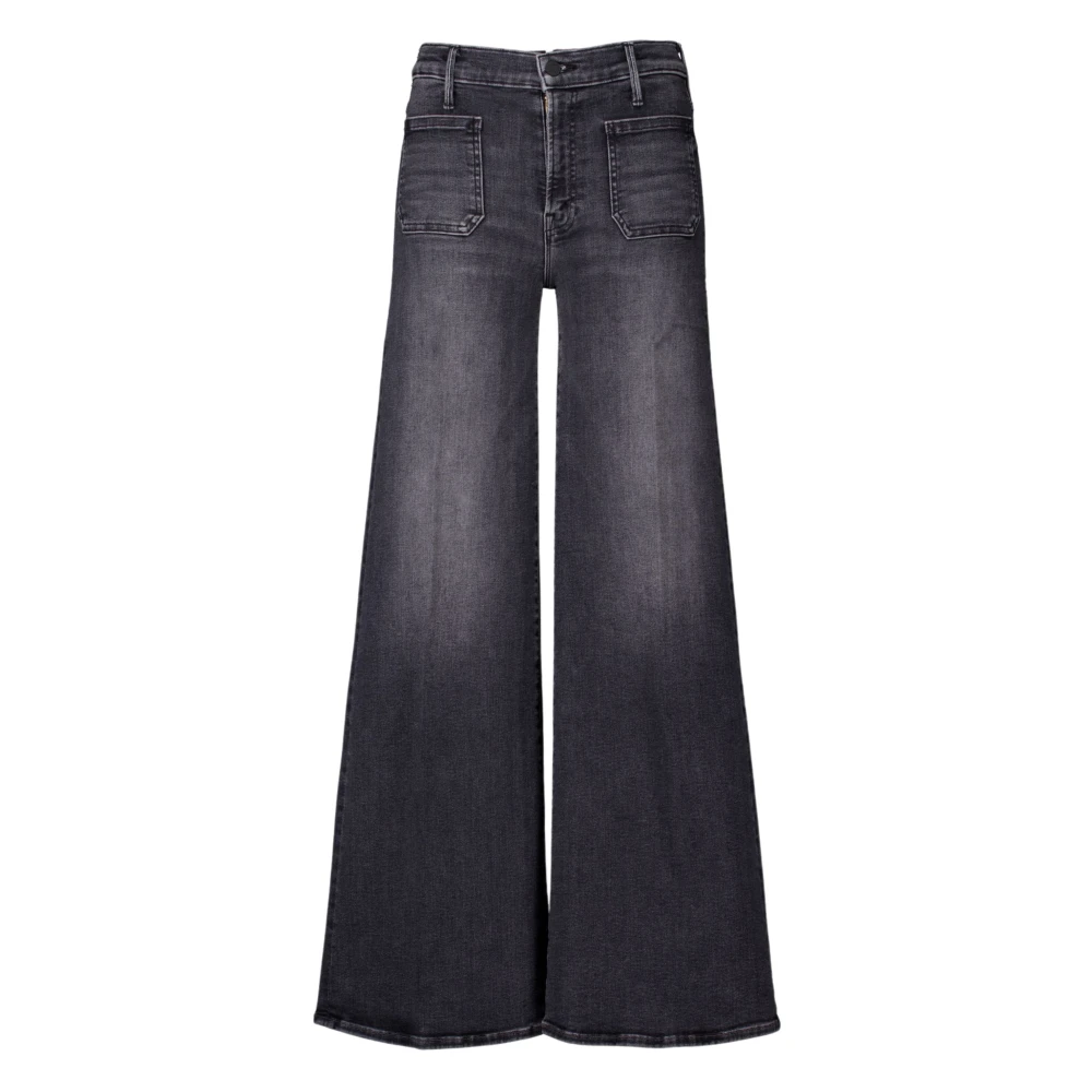 Mother Zak Twister Sneak Jeans Grijs Gray Dames