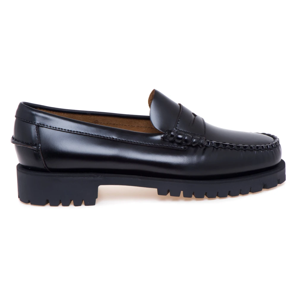 Sebago Women's Black Dan Lug Loafers - Image 2