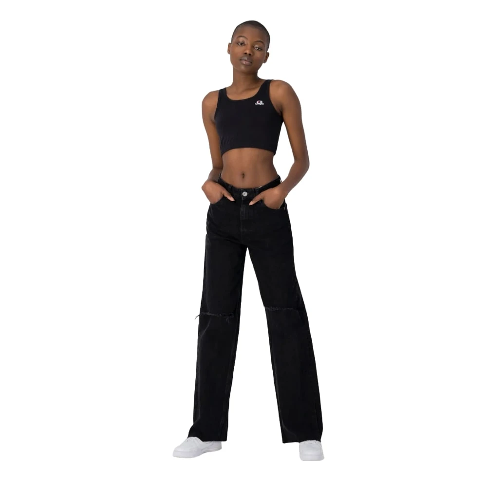 Champion Sleeveless Tops Black Dames