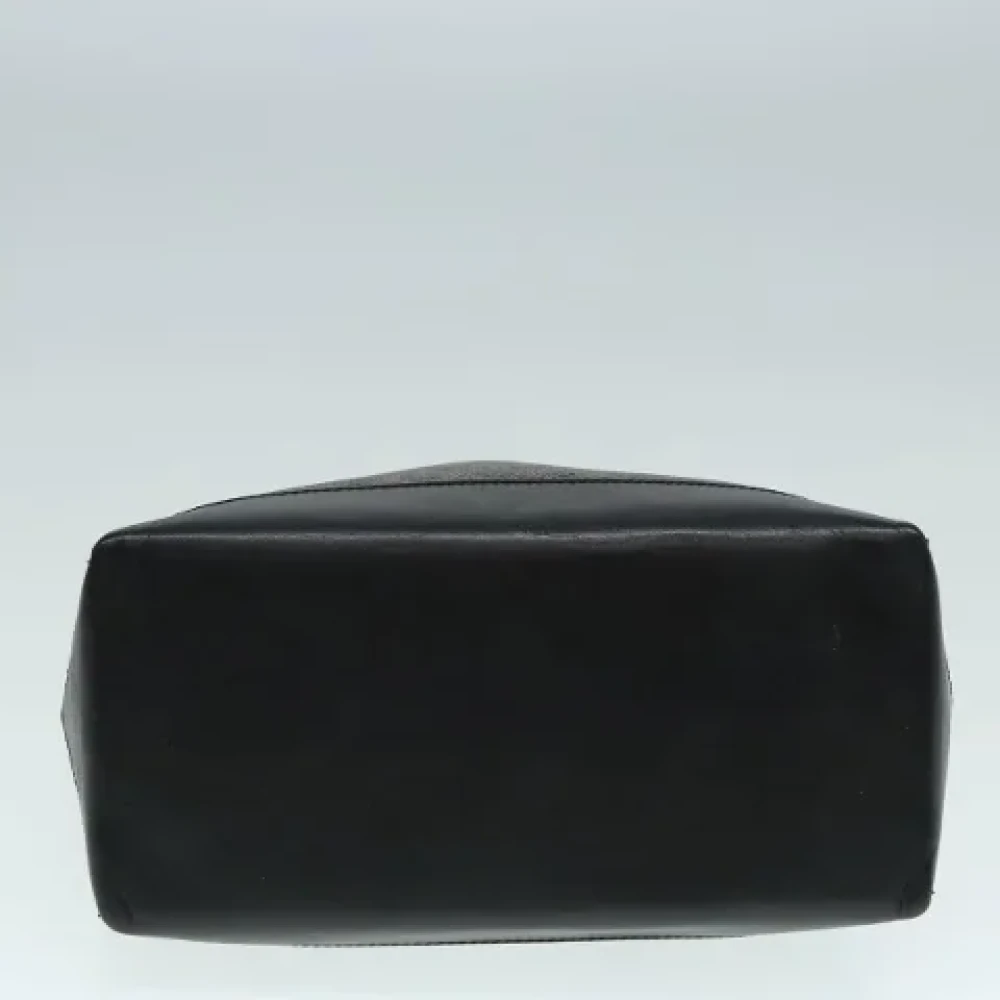 Celine Vintage Pre-owned Leather handbags Black Dames