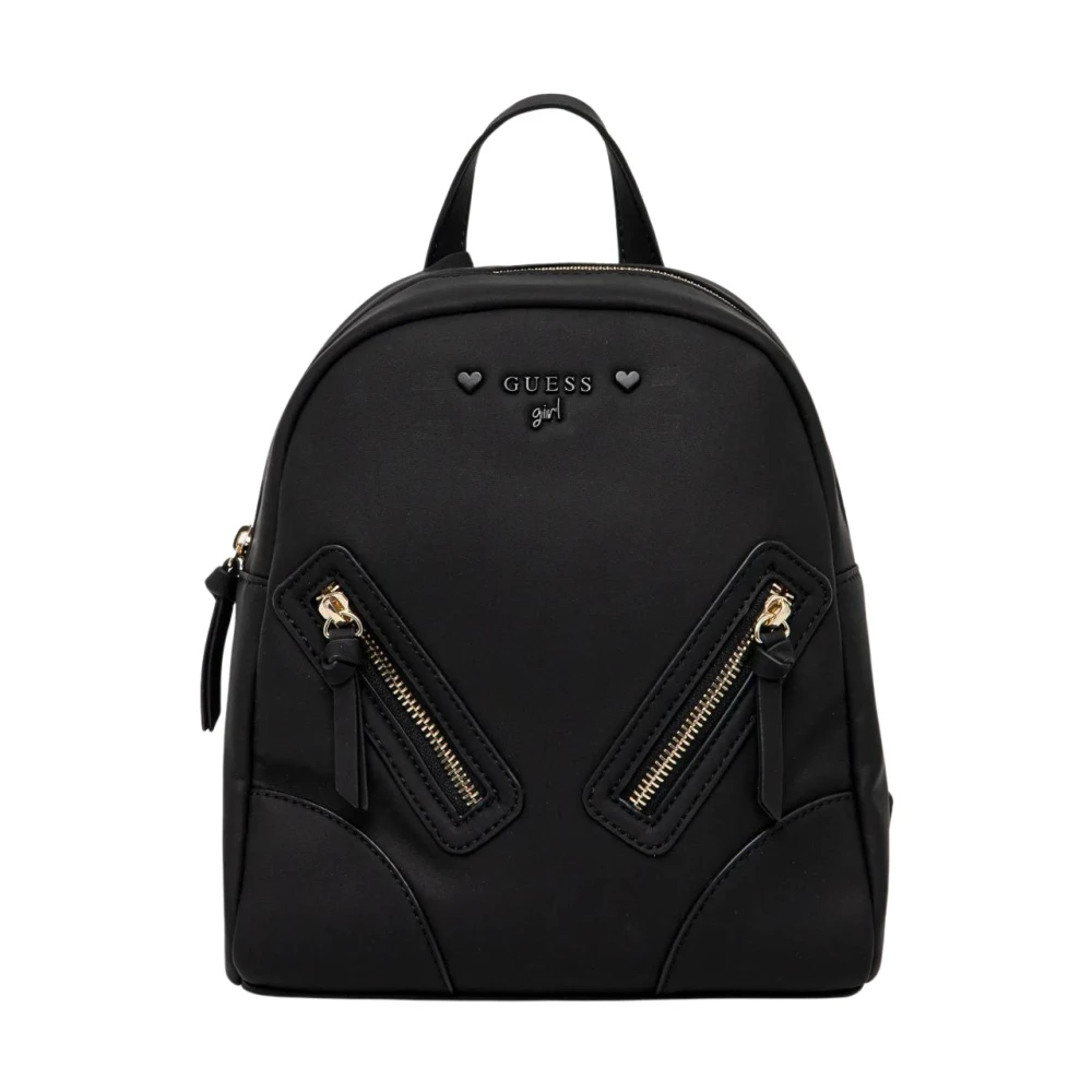 Guess Stijlvolle Rugzak met Logodesign Black Dames