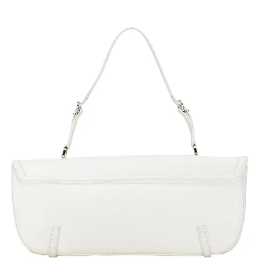 Salvatore Ferragamo Pre-owned Leather handbags White Dames