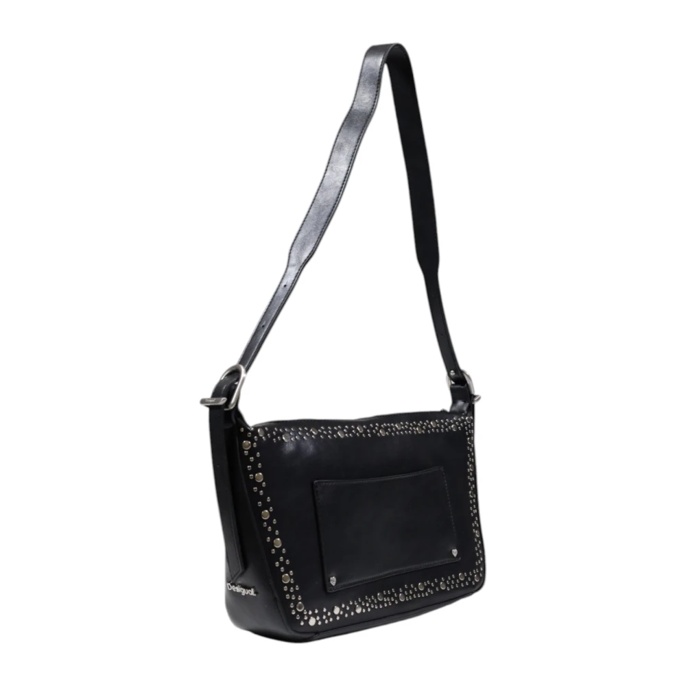 Desigual Lente Zomer Dames Middelgrote Tassen Collectie Black Dames