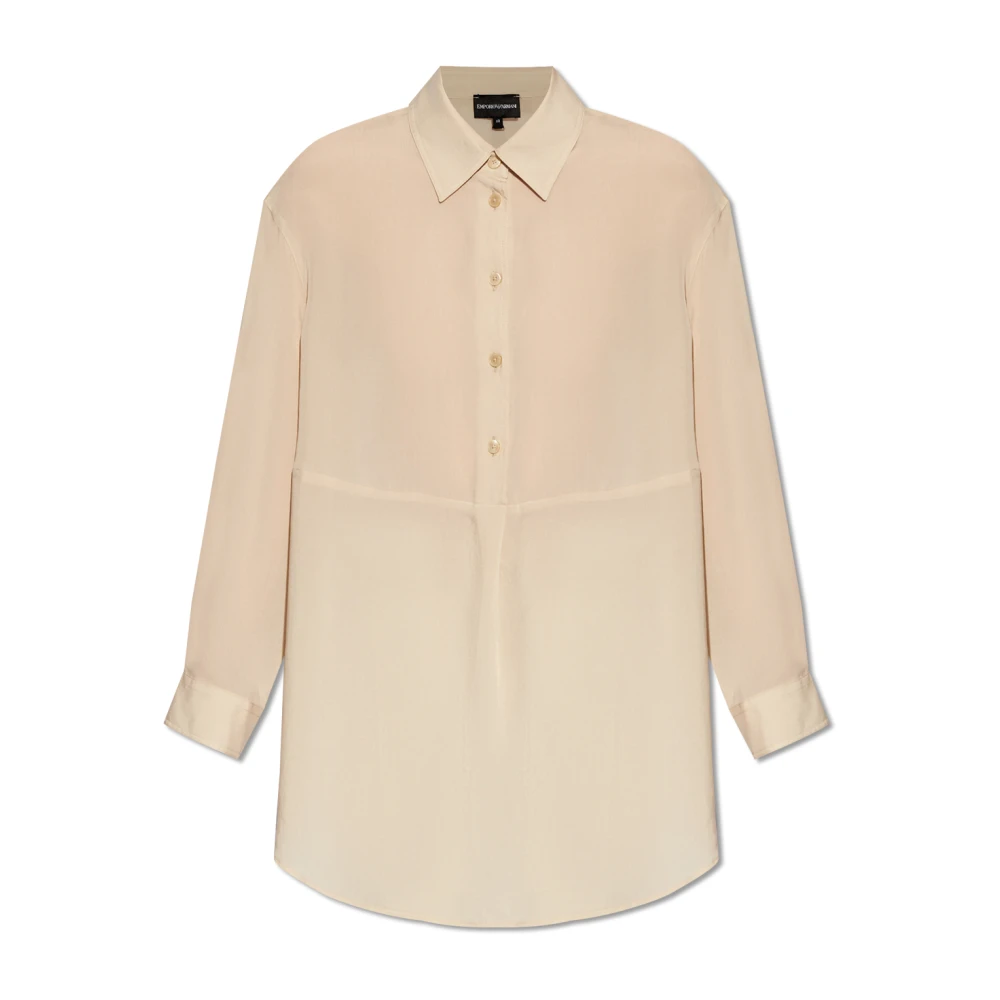 Emporio Armani Mujer Beige Blusas Y Camisas, Talla: M