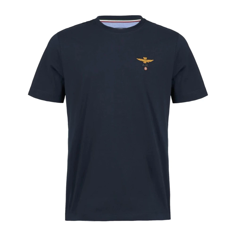 Aeronautica Militare Herren Blau Oberteile, 2XLgröße: