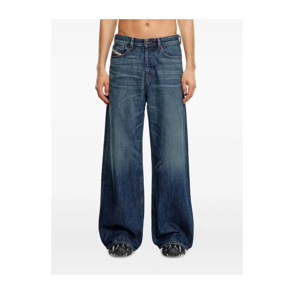 Diesel Elegante D-sire Broek voor Vrouwen Blue Dames