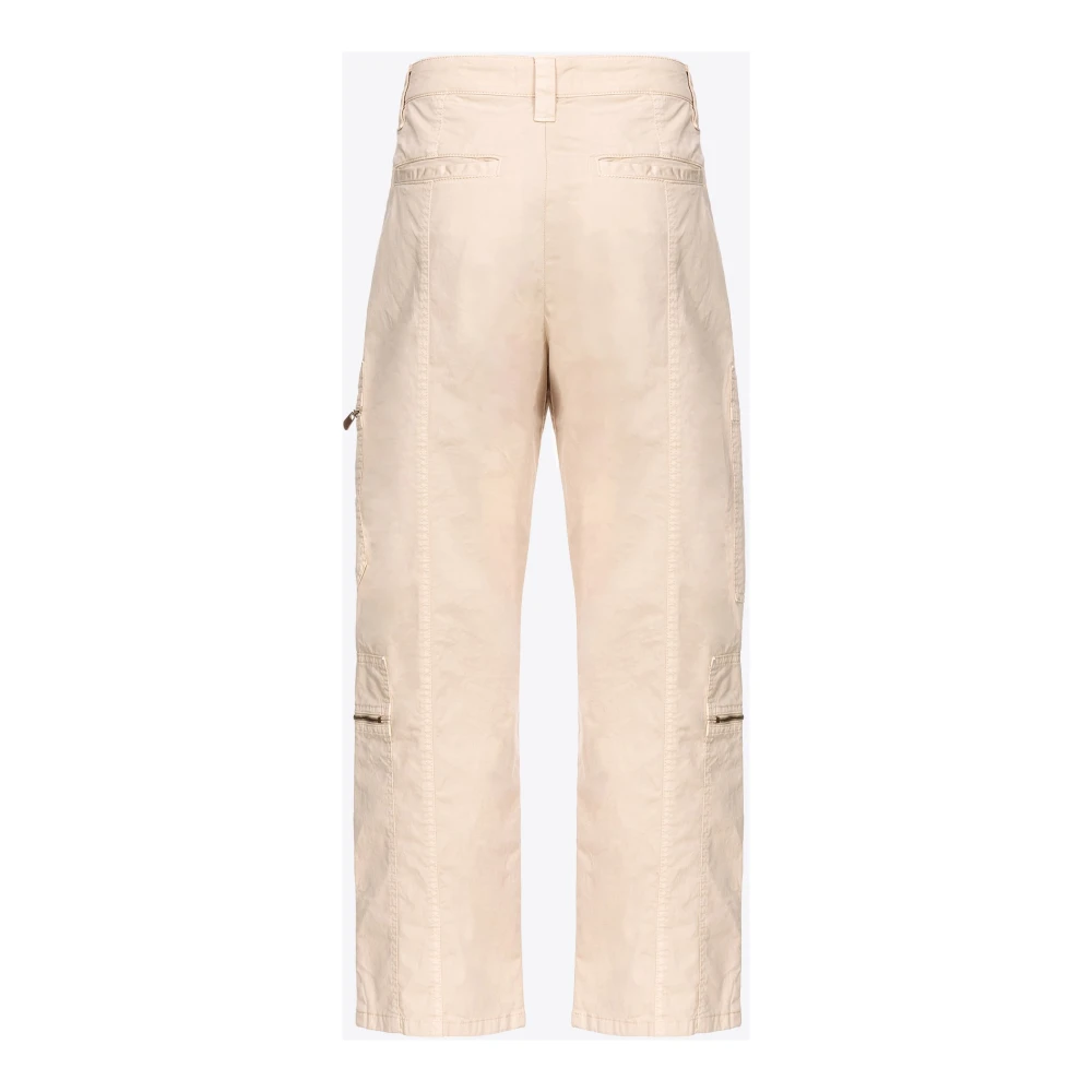 pinko Tapered Trousers Beige Dames