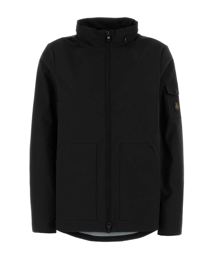 veste-ginevra-en-polyester-noir