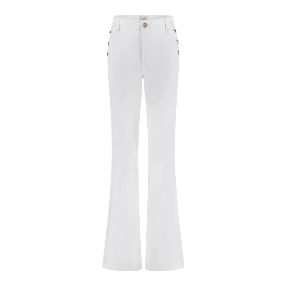 Guess, Jeans , Dames, Wit, W31, Faye Pant
