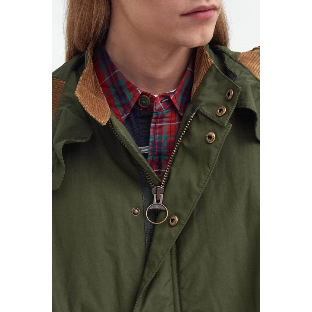 Barbour Mods Casual Parka Beech-S Green Heren