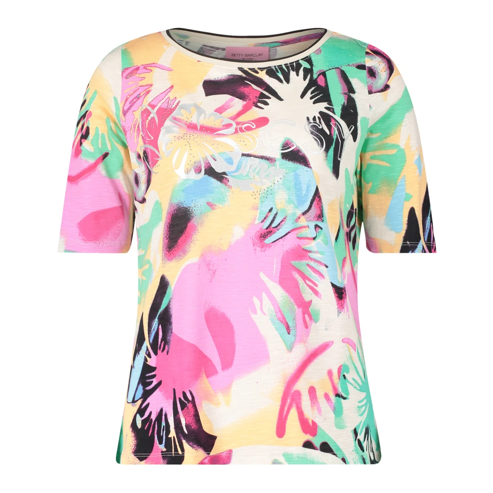 Betty Barclay Bloemenprint Basic Shirt Multicolor Dames