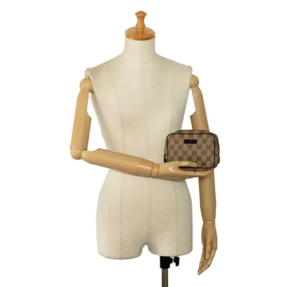 Gucci Vintage Pre-owned Leather gucci-bags Brown Dames