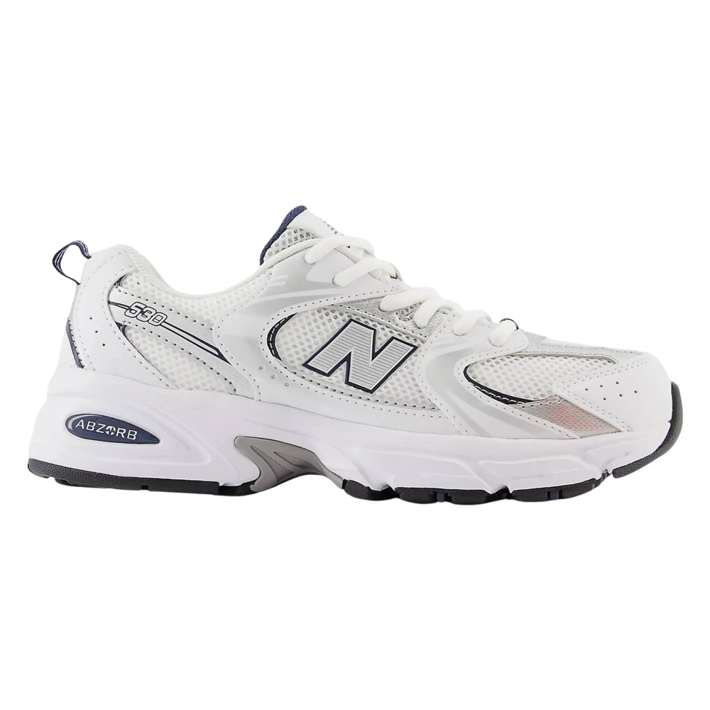 New Balance Unisex Kids White 530 Trainers - Kids Sneakers - 35 1/2 Eu - Kids