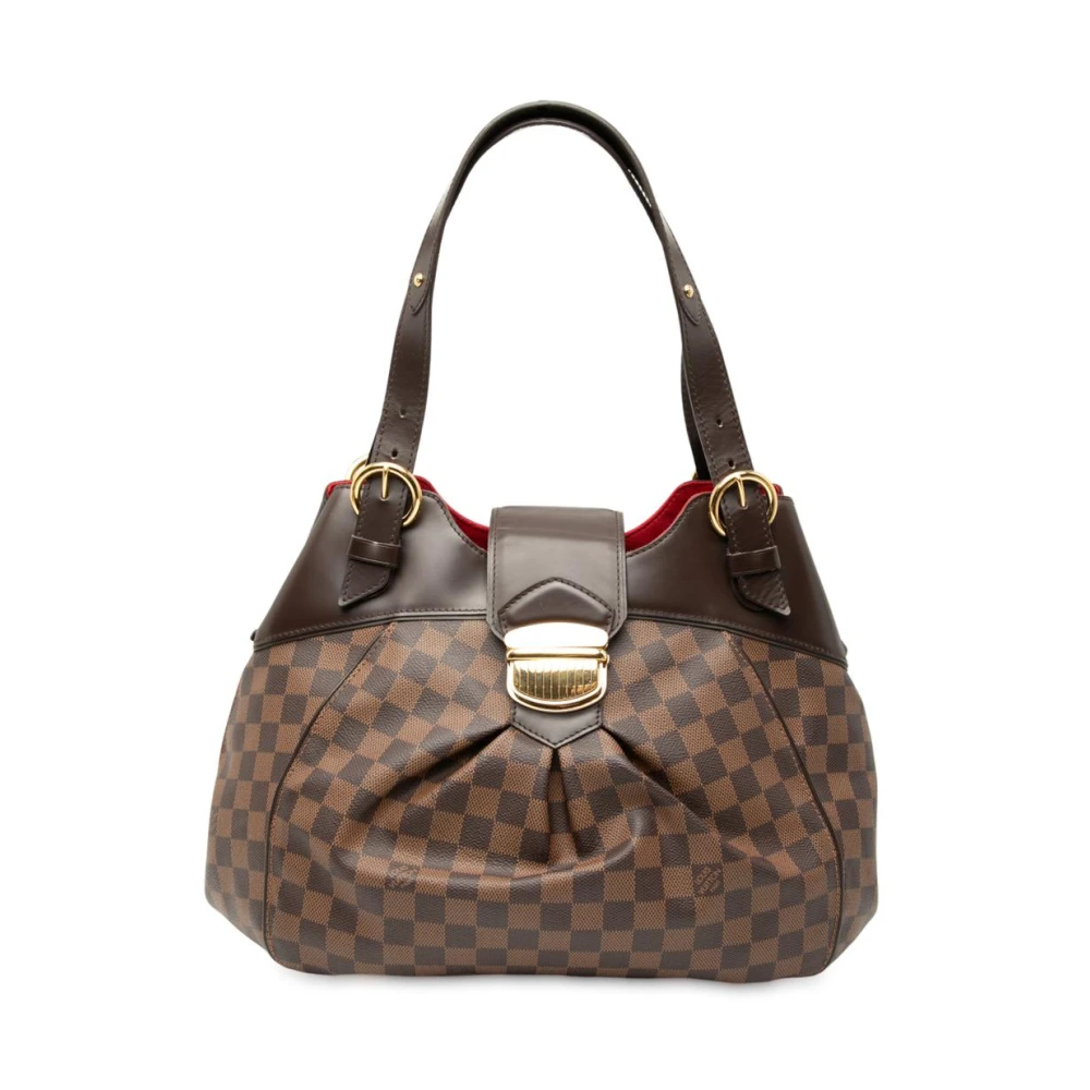 Louis Vuitton Vintage Women's Brown Pre-Owned Carryall Handbag